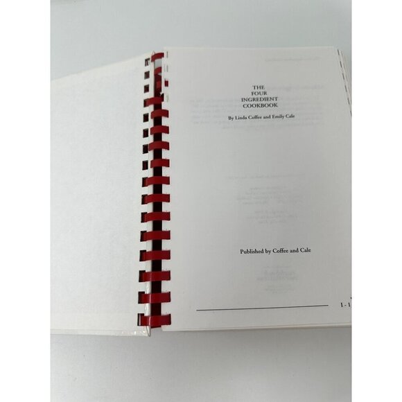 The Four Ingredient Cookbook Recipe Linda Coffee Emily Cale Quick Easy Simple - Picture 15 of 16